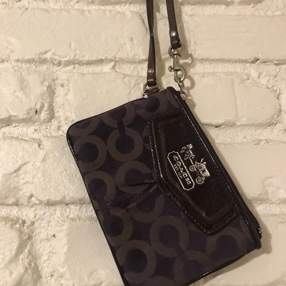Coach wristlet